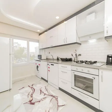 Fully Furnished Spacious Flat In Muratpasa Apartment *